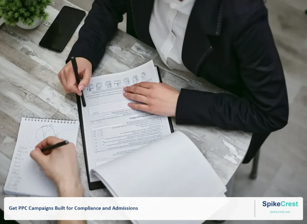 Get PPC Campaigns Built for Compliance and Admissions — SpikeCrest addiction treatment SEO